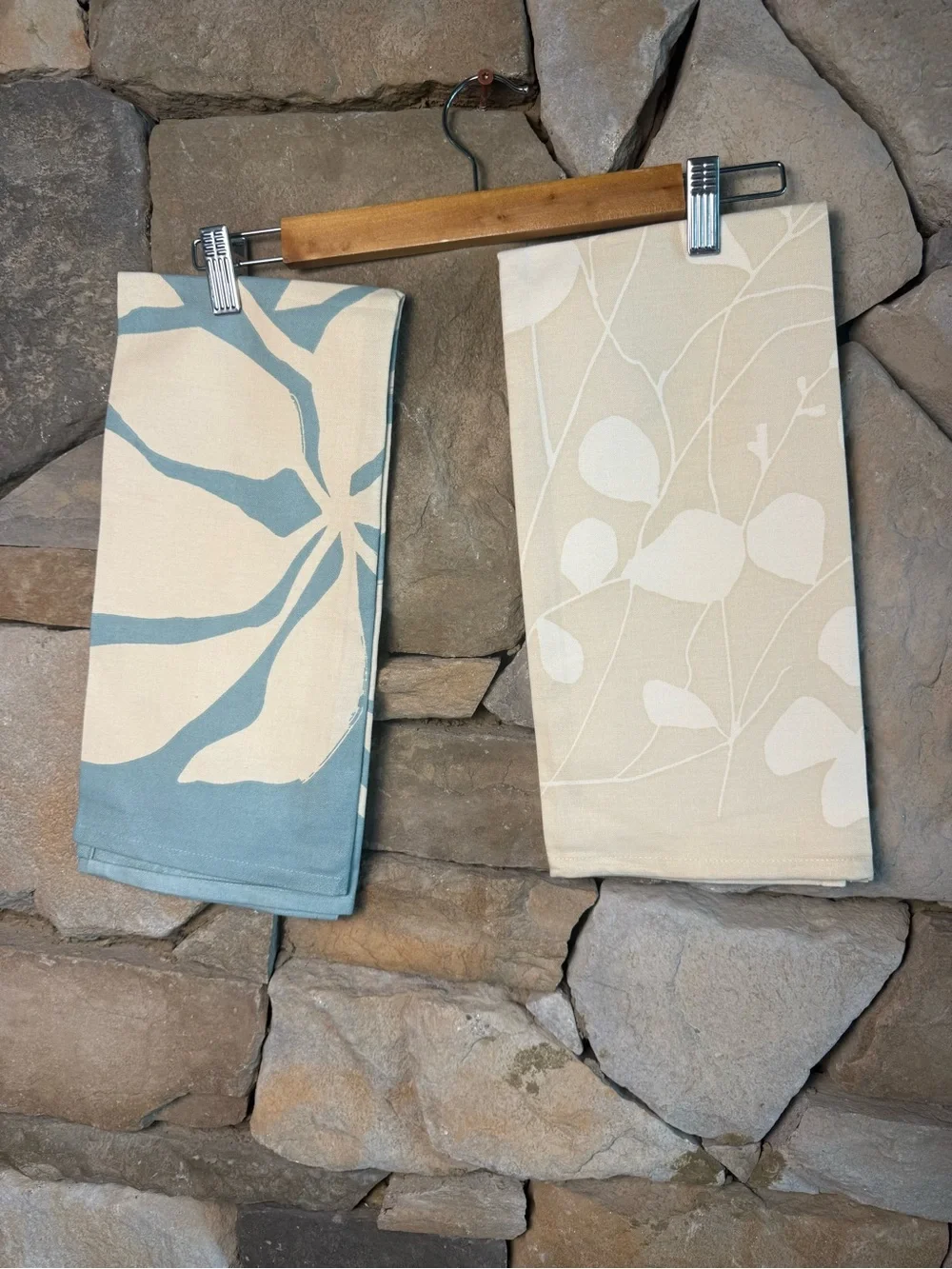 New🌟Anthropologie-Sun Shadow Dish Towels, Set of 2